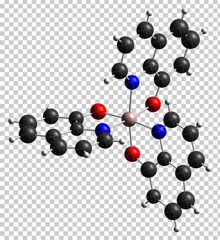 Tris(8-hydroxyquinolinato)aluminium 8-Hydroxyquinoline Coordination Complex Molecule PNG, Clipart, 8hydroxyquinoline, Aluminium, Aluminium30, Body Jewelry, Chemical Bond Free PNG Download