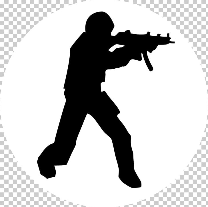Counter-Strike: Global Offensive Counter-Strike: Condition Zero Counter-Strike: Source Counter-Strike 1.6 PNG, Clipart, Angle, Black, Black And White, Counterstrike, Counterstrike 16 Free PNG Download