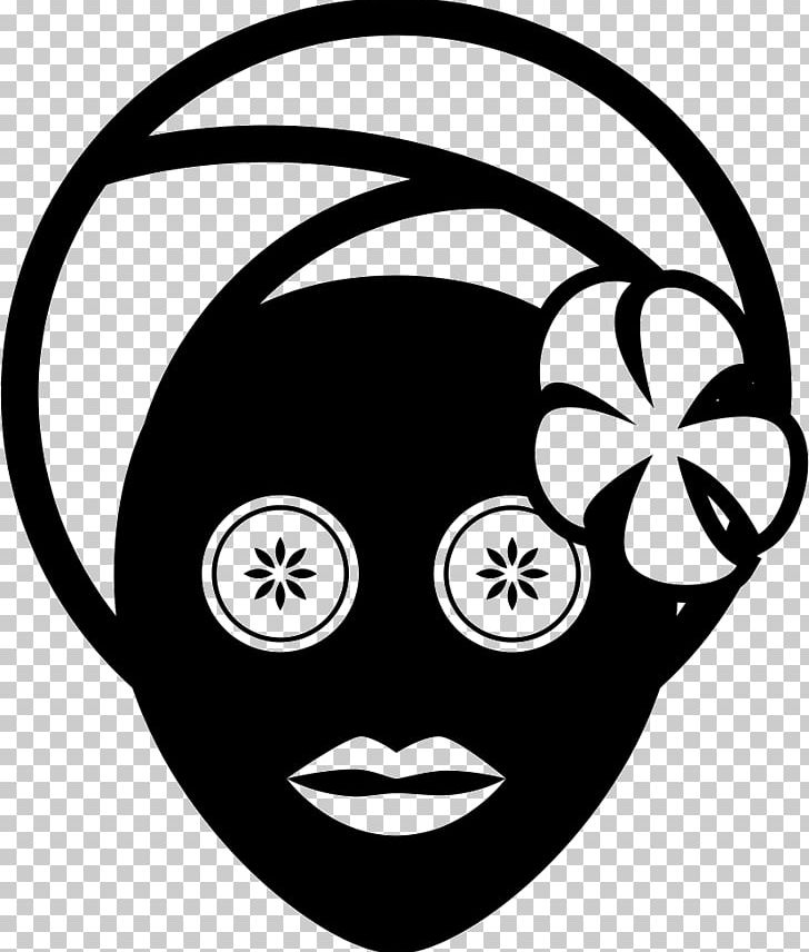 Day Spa Facial Computer Icons PNG, Clipart, Artwork, Beauty Parlour, Black, Black And White, Circle Free PNG Download