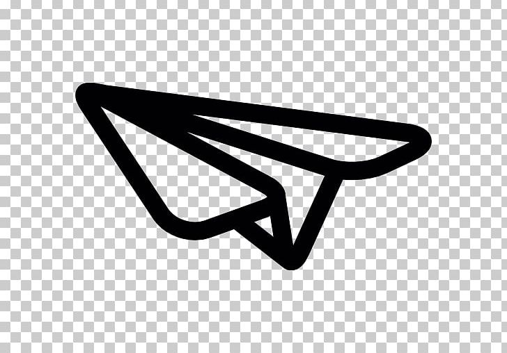 Paper Plane Airplane Computer Icons Logo PNG, Clipart, Airplane, Angle, Black, Black And White, Computer Icons Free PNG Download