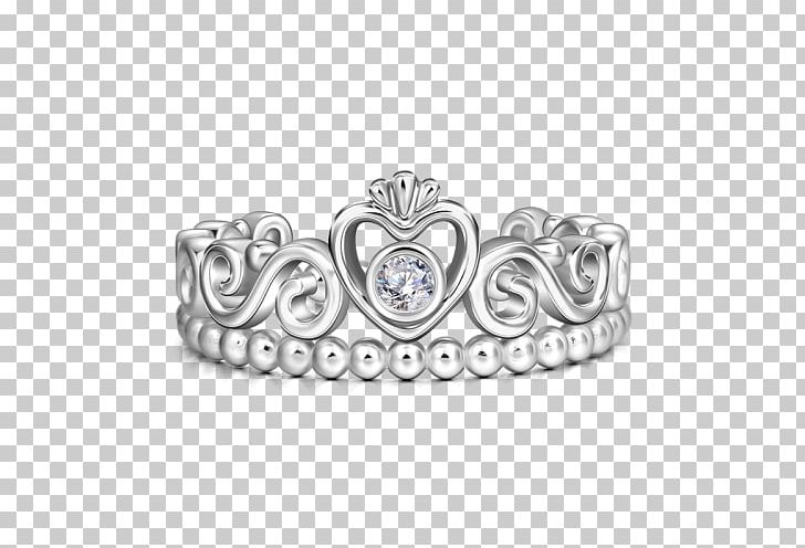 Ring Silver Crown Princess Headpiece PNG, Clipart, Body Jewellery, Body Jewelry, Bracelet, Crown, Diamond Free PNG Download