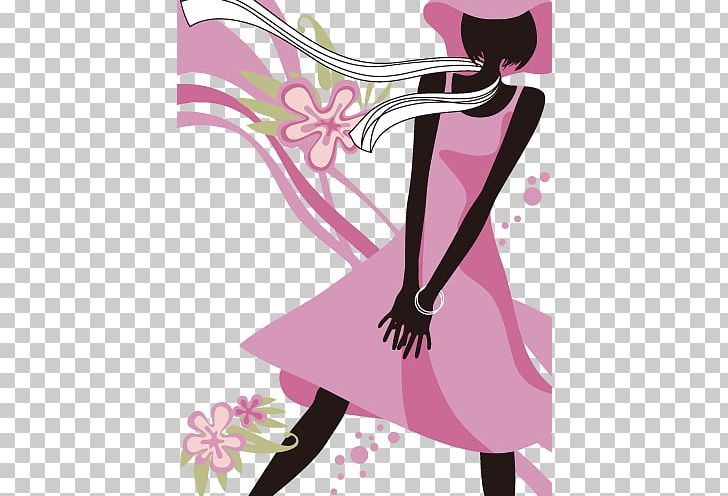 Fashion Model Poster Illustration PNG, Clipart, Art, Beauty, Drawing, Dress, Fashion Free PNG Download