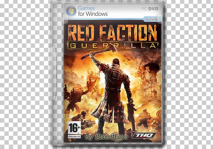 Red Faction: Guerrilla Xbox 360 Video Game Volition PNG, Clipart,  Free PNG Download