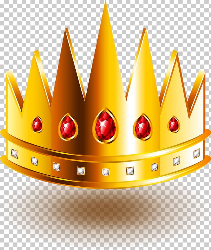 Red Diamonds Inlaid Crown PNG, Clipart, Crown, Decorative Patterns, Laurel, Queen, Vector Material Free PNG Download