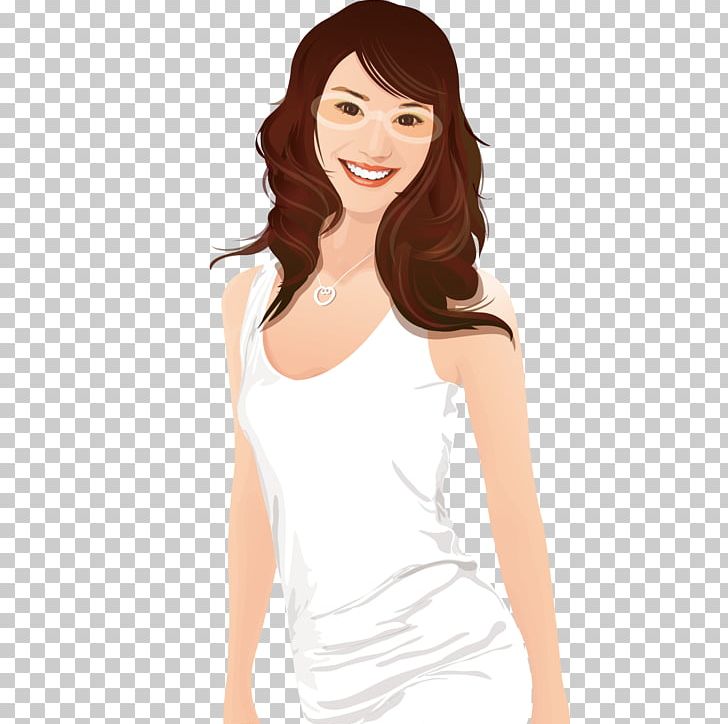 T-shirt Woman PNG, Clipart, Backgroun, Black White, Encapsulated Postscript, Fashion Model, Girl Free PNG Download