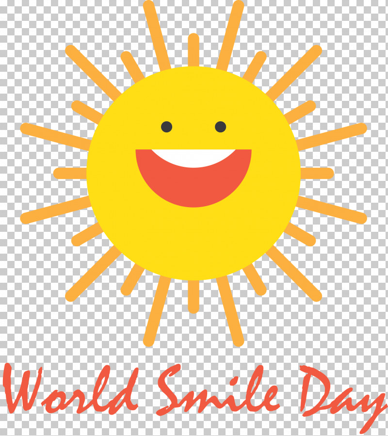 World Smile Day Smile Day Smile PNG, Clipart, Emoticon, Flower, Geometry, Happiness, Line Free PNG Download