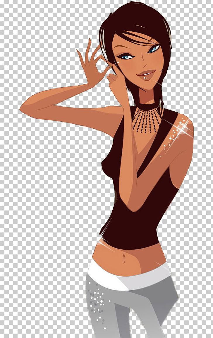 Fashion Design Designer Art PNG, Clipart, Abdomen, Arm, Art, Beauty, Brown Hair Free PNG Download