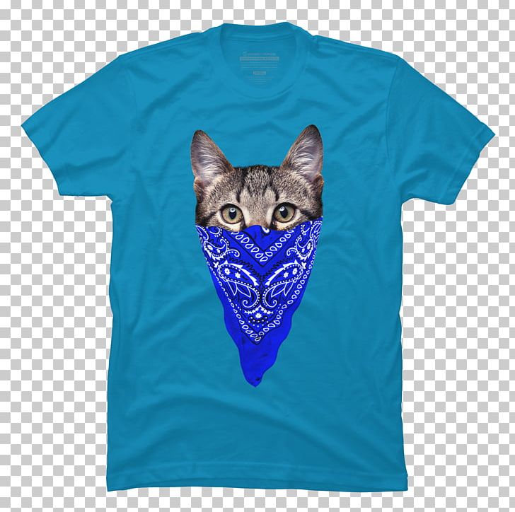 T-shirt Hoodie Cat Crew Neck PNG, Clipart, Baby Toddler Onepieces, Blue, Bluza, Cat, Clothing Free PNG Download