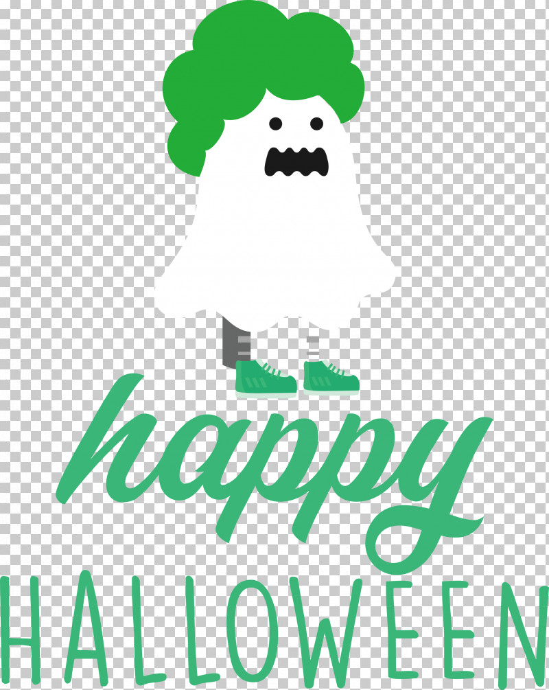 Happy Halloween PNG, Clipart, Behavior, Green, Happiness, Happy Halloween, Leaf Free PNG Download