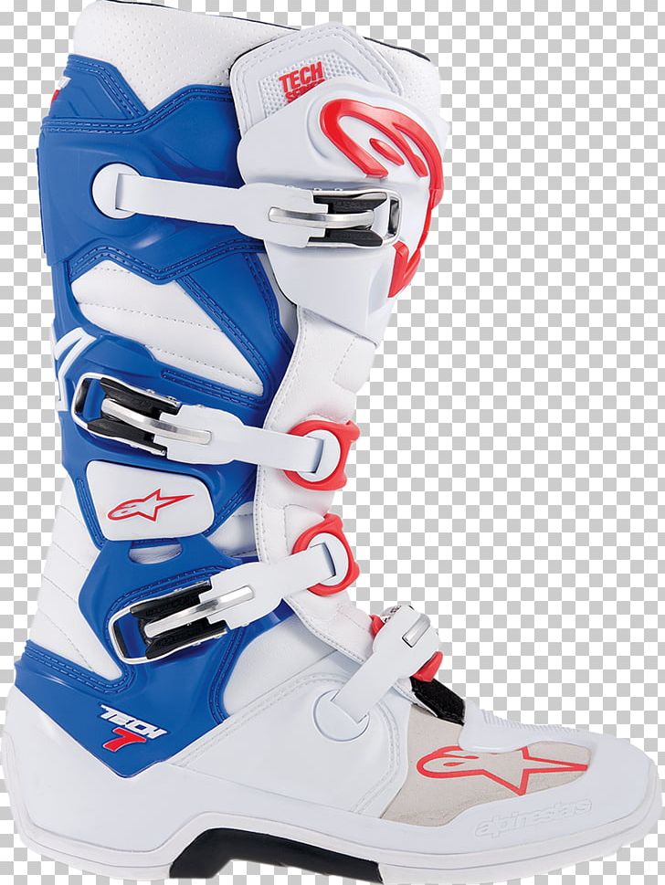 Ski Boots Alpinestars White Motocross Blue PNG, Clipart, Alpinestars, Black, Blue, Boot, Boots Free PNG Download