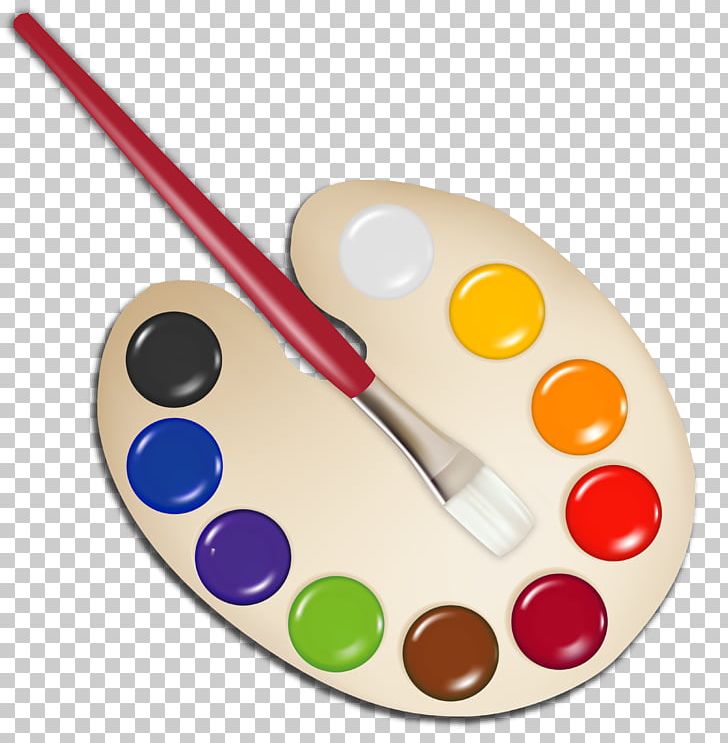 Palette Paintbrush PNG, Clipart, Art, Brush, Cutlery, House Painter And Decorator, Material Free PNG Download