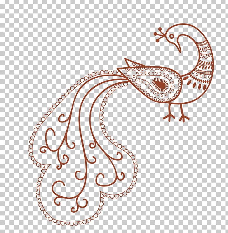 Henna Mehndi Tattoo Feather PNG, Clipart, Abziehtattoo, Animals, Art, Body Jewelry, China Wind Peacock Lines Free PNG Download