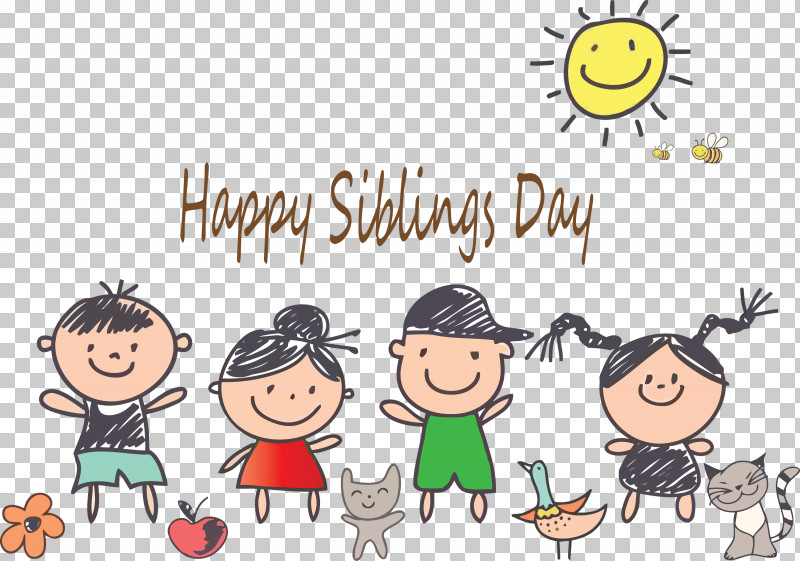 Siblings Day Happy Siblings Day National Siblings Day PNG, Clipart, Cartoon, Celebrating, Child, Friendship, Happy Free PNG Download