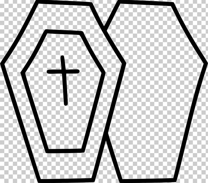 Coffin Computer Icons PNG, Clipart, Angle, Area, Black, Black And White, Casket Free PNG Download