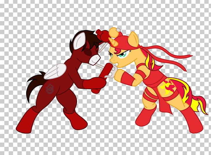 Pony Daredevil Elektra Sunset Shimmer Foggy Nelson PNG, Clipart, Carnivoran, Cartoon, Fictional Character, Fog, Horse Free PNG Download