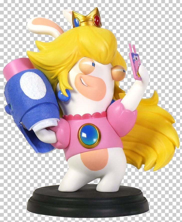 Mario + Rabbids Kingdom Battle Princess Peach Mario & Yoshi Luigi Bowser PNG, Clipart, Action Figure, Bowser, Cartoon, Fictional Character, Figurine Free PNG Download