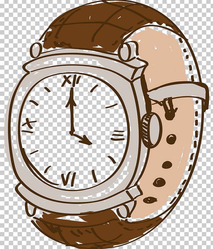 Watch Cartoon Drawing PNG, Clipart, Accessories, Animation, Brown, Cartoon Watch, Cartoon Watches Free PNG Download