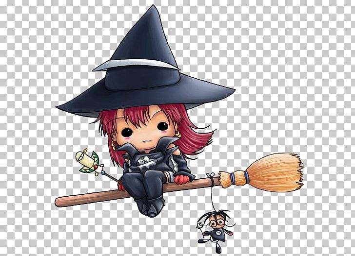 Two Anime Girls In Witch Hats With A Pumpkin And Broom Vector Clipart,  Witches, Sticker, Cartoon PNG and Vector with Transparent Background for  Free Download