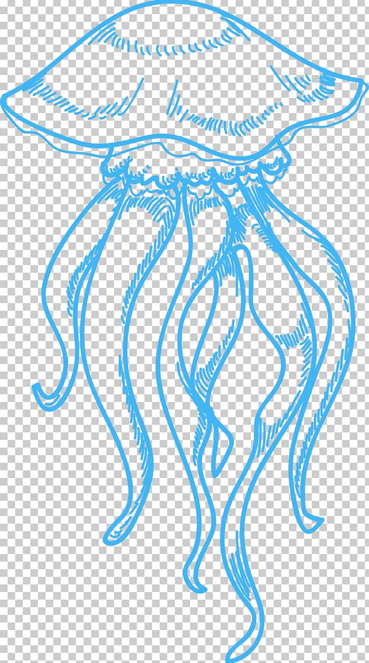 Jellyfish Drawing Sea PNG, Clipart, Area, Circle, Clip Art, Drawing, Ink Free PNG Download