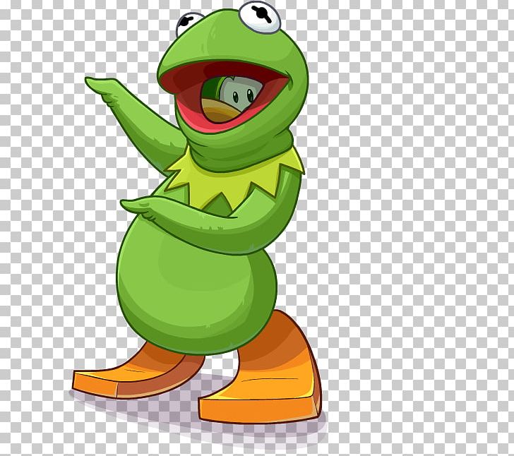 Kermit The Frog Fozzie Bear Club Penguin Miss Piggy Gonzo PNG, Clipart, Amphibian, Animal, Cartoon, Club Penguin, Fictional Character Free PNG Download