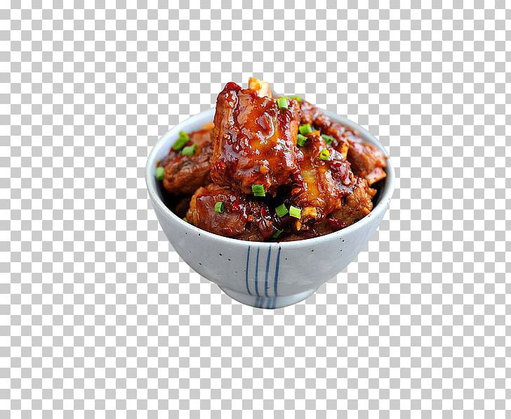 Pork Ribs Braising Ginger Stir Frying PNG, Clipart, Background Green, Condiment, Cooking, Cuisine, Dish Free PNG Download