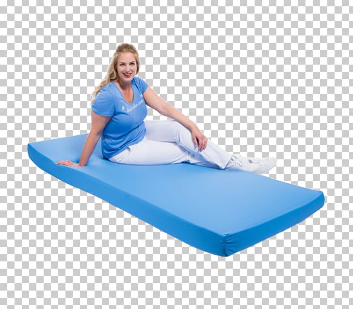 Mattress Yoga & Pilates Mats Physical Fitness Leisure PNG, Clipart, Aqua, Bed, Blue, Comfort, Furniture Free PNG Download