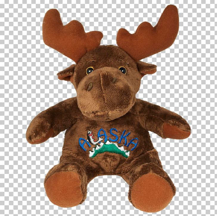 Reindeer Stuffed Animals & Cuddly Toys Moose Plush PNG, Clipart, Cartoon, Deer, Moose, Plush, Reindeer Free PNG Download