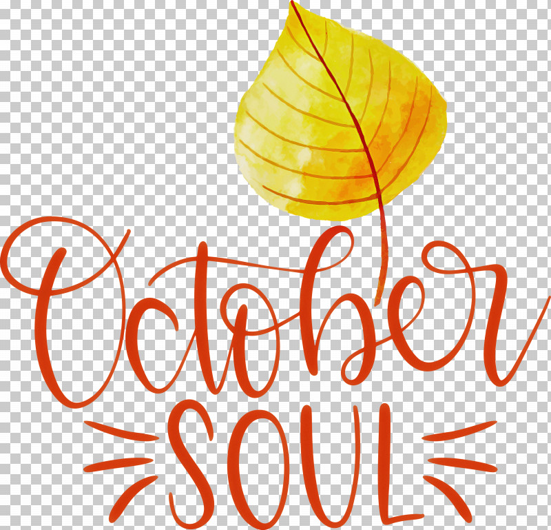 October Soul October PNG, Clipart, Biology, Leaf, Logo, Meter, October Free PNG Download