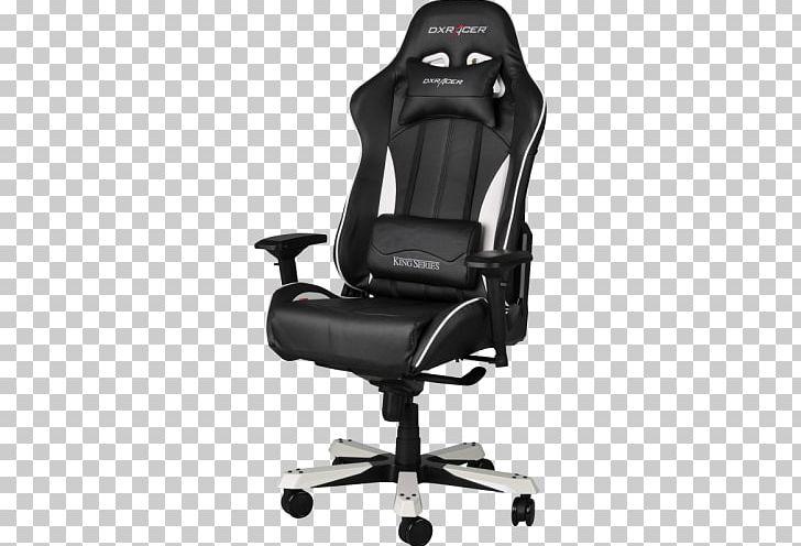 Gaming Chair Video Game Dxracer Office Desk Chairs Png Clipart