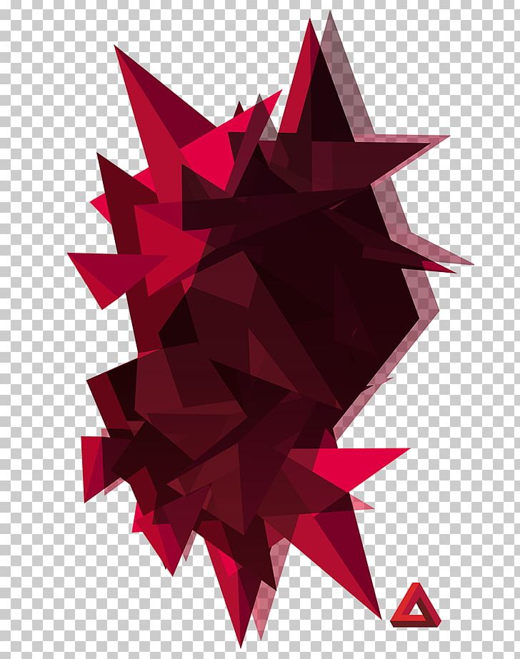 Symmetry Maroon Triangle PNG, Clipart, Abstract, Art, Geometric, Maroon, Red Free PNG Download