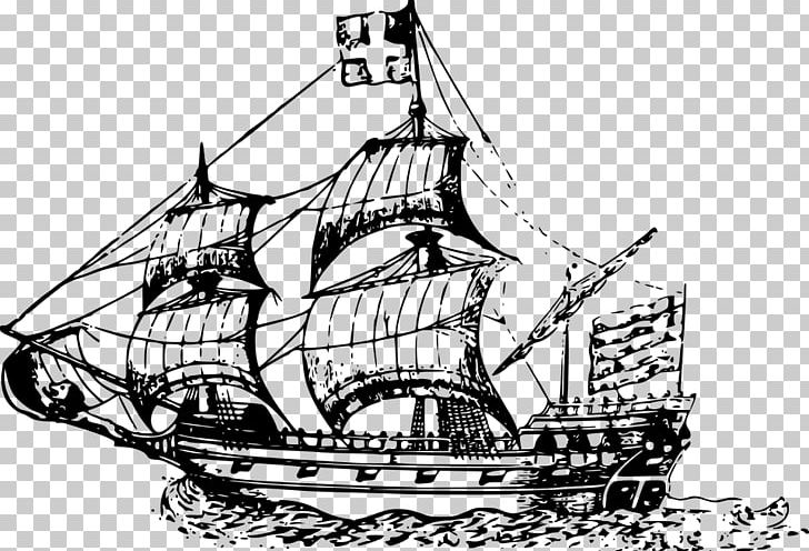 Man-of-war Sailing Ship Drawing PNG, Clipart,  Free PNG Download