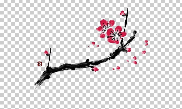 Plum Blossom Illustration PNG, Clipart, Body Jewelry, Branch, Buckle, Chino, Classical Free PNG Download