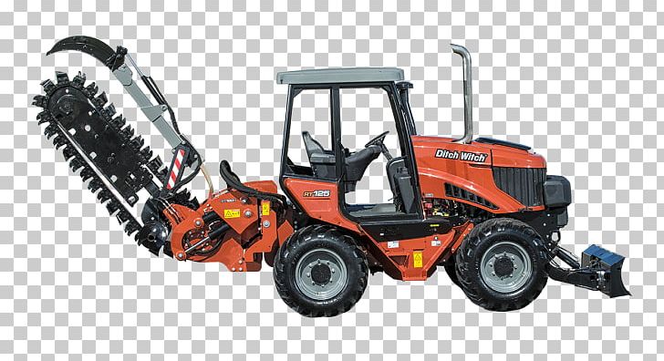 Tractor Heavy Machinery Trencher Ditch Witch PNG, Clipart, Agricultural Machinery, Construction, Construction Equipment, Diagram, Ditch Free PNG Download