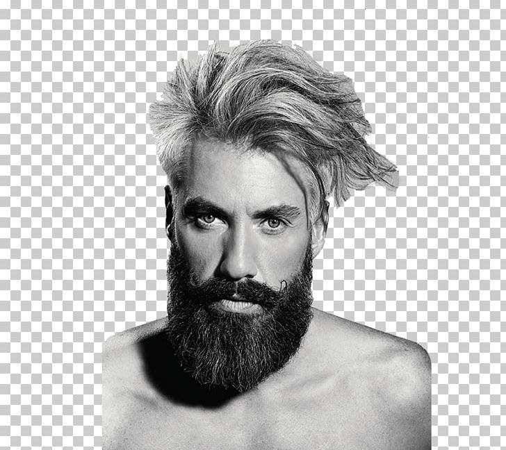 Beard Moustache Hairdresser Hairstyle Fashion PNG, Clipart, Beard, Black And White, Capelli, Chin, Diadem Free PNG Download