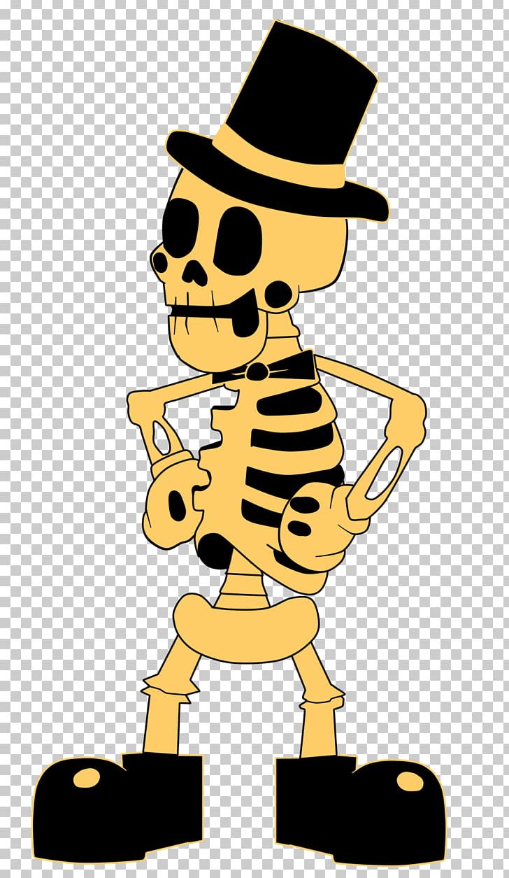 Bendy And The Ink Machine Spooky Scary Skeletons Art Png - spooky scary skeleton roblox id
