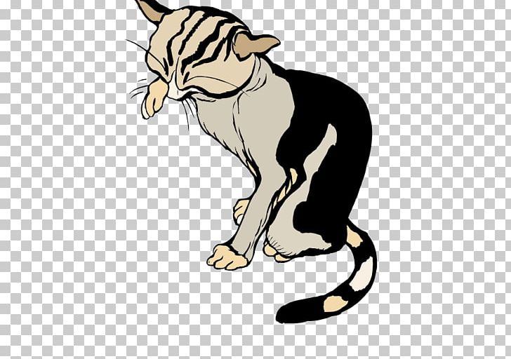 Cat Whiskers Tiger Cartoon PNG, Clipart, 3d Computer Graphics, Animals, Big Cats, Black, Brown Free PNG Download