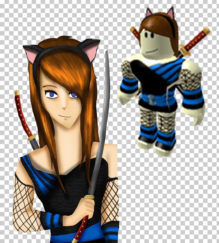 Roblox Drawing Model Sheet Anime Png Clipart Action Figure - 