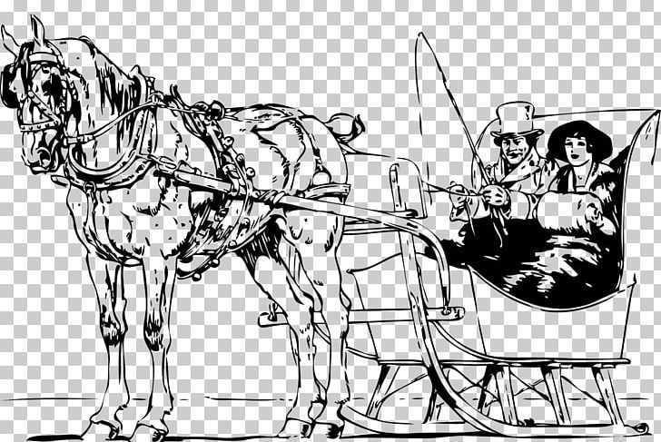 Horse Sled Drawing Pferdeschlitten PNG, Clipart, Animals, Art, Carnivoran, Carriage, Cartoon Free PNG Download