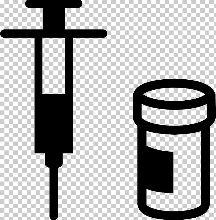 Computer Icons Vaccine Syringe Pharmaceutical Drug Injection PNG, Clipart, Black And White, Computer Icons, Container, Download, Drug Free PNG Download