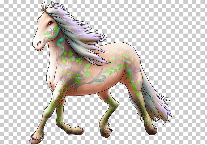 Mustang Stallion Pony Unicorn Halter PNG, Clipart, Fictional Character, Flower Garland, Halter, Horse, Horse Like Mammal Free PNG Download