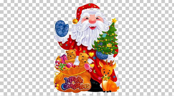 Santa Claus Car Christmas Tree Sticker PNG, Clipart, Car, Cartoon, Cartoon Santa Claus, Christmas, Christmas Decoration Free PNG Download
