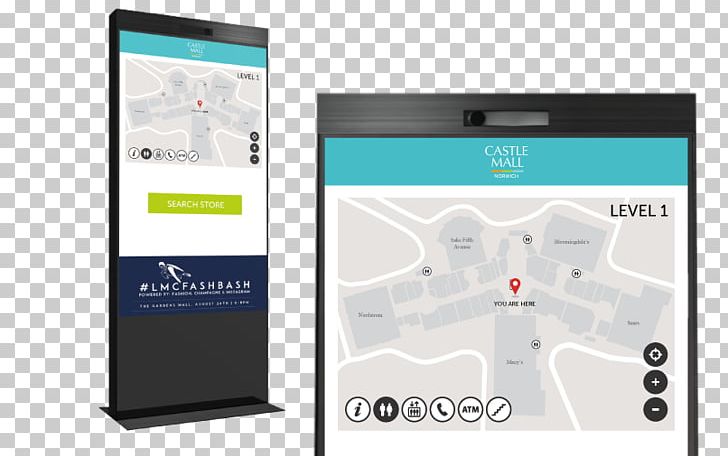 Wayfinding Mall Kiosk Interactivity Map PNG, Clipart, Advertising, Brand, Communication Device, Display Advertising, Electronic Device Free PNG Download