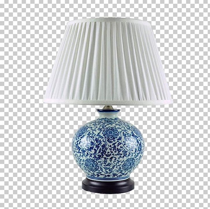 Table Light Lampe De Bureau PNG, Clipart, Blue And White Porcelain, Ceramic, Chandelier, Cobalt Blue, Encapsulated Postscript Free PNG Download