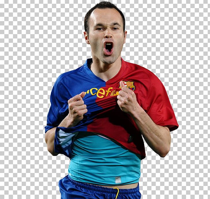 Andrés Iniesta Jersey FC Barcelona T-shirt Shoulder PNG, Clipart, Andres Iniesta, Arm, David Villa, Electric Blue, Fc Barcelona Free PNG Download