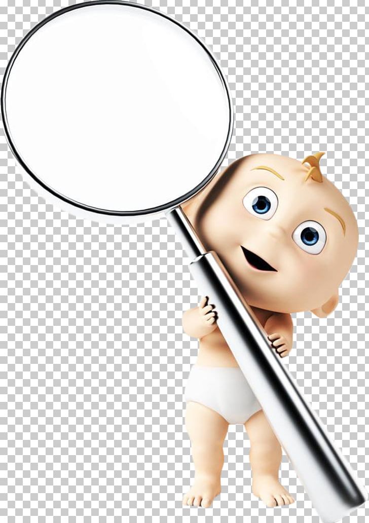 Cartoon Child Cuteness Magnifying Glass PNG, Clipart, 3d Computer Graphics, Baby, Broken Glass, Champagne Glass, Cheek Free PNG Download