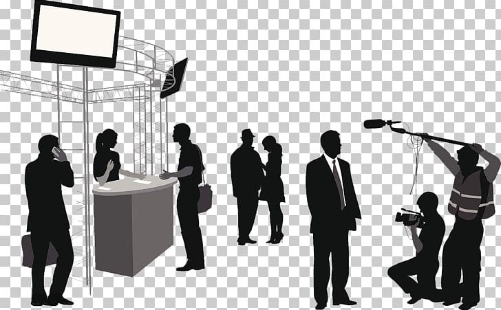 Microphone Silhouette Journalist Interview PNG, Clipart, Animals, Black, Black Reporters Silhouette, Business, Cartoon Free PNG Download