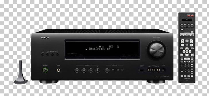AV Receiver Denon Home Theater Systems 7.1 Surround Sound Radio Receiver PNG, Clipart, 51 Surround Sound, 71 Surround Sound, Audio Equipment, Electronic Device, Electronics Free PNG Download