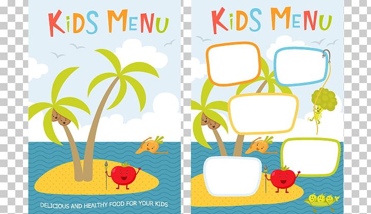 Fast Food Baby Food Menu Kids Meal PNG, Clipart, Area, Art, Artwork, Brochure, Cartoon Menu Vector Free PNG Download