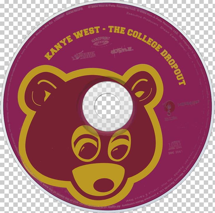 The College Dropout: Mixtape Version 3 Compact Disc Album Rapper PNG, Clipart, Album, Big Sean, Circle, College Dropout, Compact Disc Free PNG Download