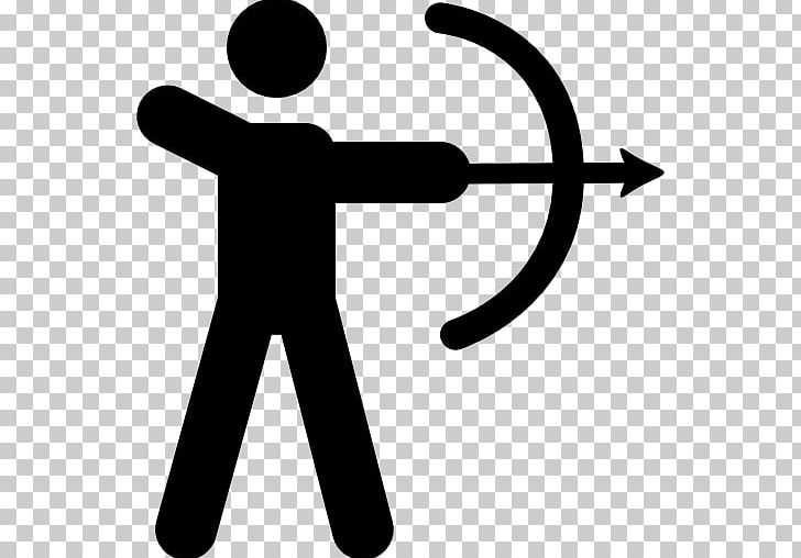 Bowhunting Bow And Arrow Computer Icons PNG, Clipart, Angle, Archery, Area, Arrow, Black And White Free PNG Download